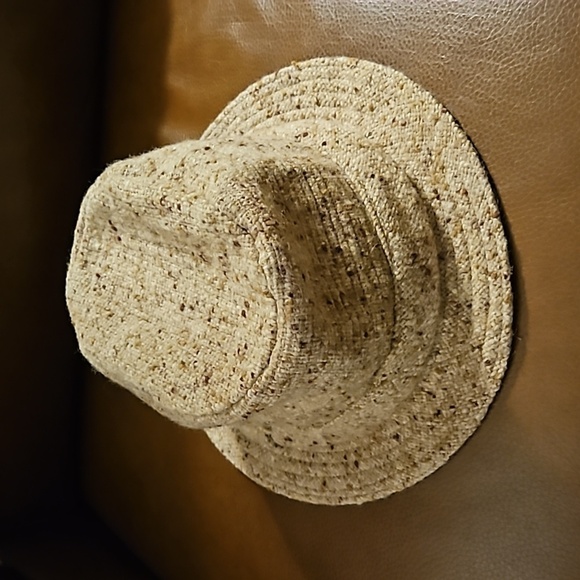 VTG DAVID HANNA & SONS LTD Genuine Donegal Tweed Wool Irish Grandpa Hat - Picture 5 of 7